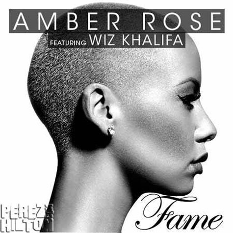 Amber Rose gets her feet wet in the booth with her debut song Fame