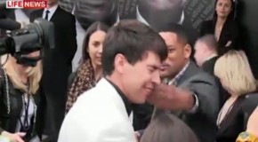 Will Smith Back Hand Slaps A Reporter, After The Male Reporter Tried To Kiss Him (VIDEO)