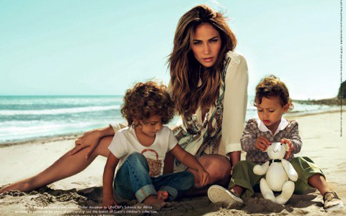 jlo_gucci2 Jennifer Lopez & Twins Face of Gucci Campaign  