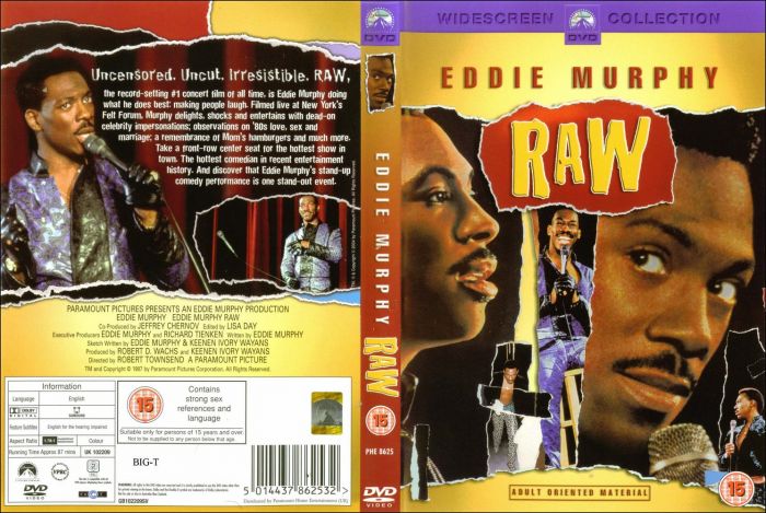 eddie_murphy_raw Eddie Murphy Raw (DVD) (Ready For Your iTunes)  