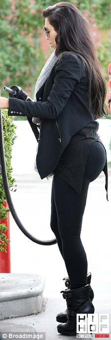 image019 Kim K would be smothered if she ever pumped her gas in Philly looking like this (Pic)  