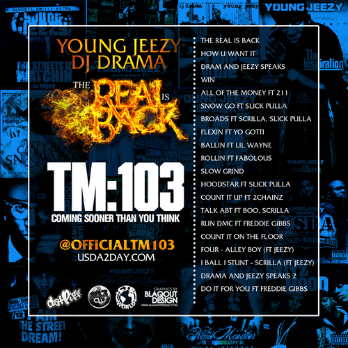 Young_Jeezy_The_Real_Is_Back-back-large Young Jeezy & DJ Drama - #TheRealIsBack (Mixtape)  