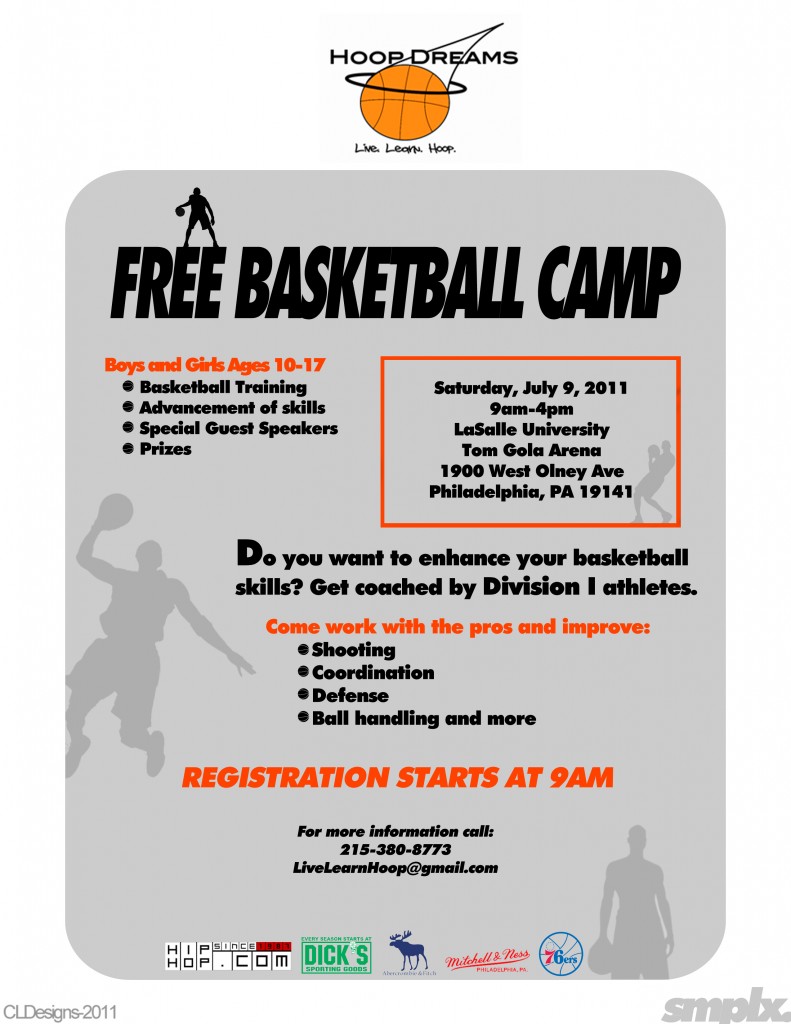 2011Flyer-791x1024 Hoop Dreams Free Basketball Camp (Registration Form Inside) via @NadiaSBoss  