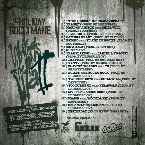 5906866137_dd704b70b9 Gucci Mane – Writings On the Wall 2 (Mixtape)  
