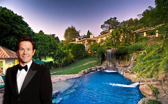 W1 Entourage Producer & Actor, Mark Wahlberg Lists His $14 Million Dollar Beverly Hills Mansion  
