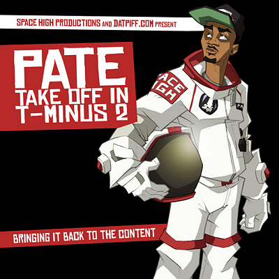 Pate-TTM2-Artwork Pate (@SpaceHighPate) - Take Off In T-Minus 2 #TTM2 (Mixtape)  