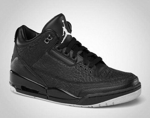 Release-Reminder-Air-Jordan-Retro-III-3-Black-Flip-1 Release Reminder: Air Jordan Retro III (3) “Black Flip” (Releases 12/3/11)  