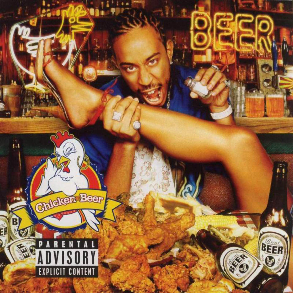 Ludacris-bad-album-covers-cannibalism Ludacris Opening "Chicken And Beer" Restaurant In Atlanta's Airport  