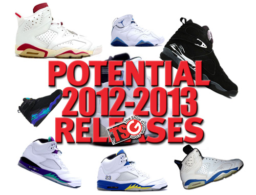 air-jordan-retro-2012-2013-releases Air Jordan Retro 2012-2013 Potential/ Rumored Releases (Grape 5s, 8s, 6s & More)  