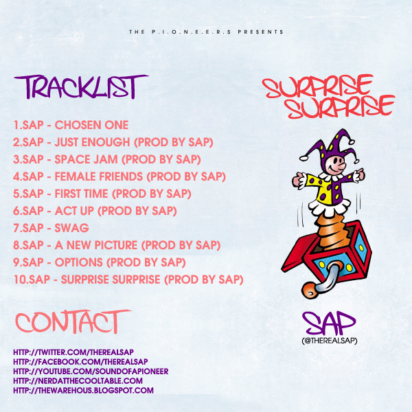 sapBack-Full Sap (@TheRealSAP) - SupriseSuprise (Mixtape)  