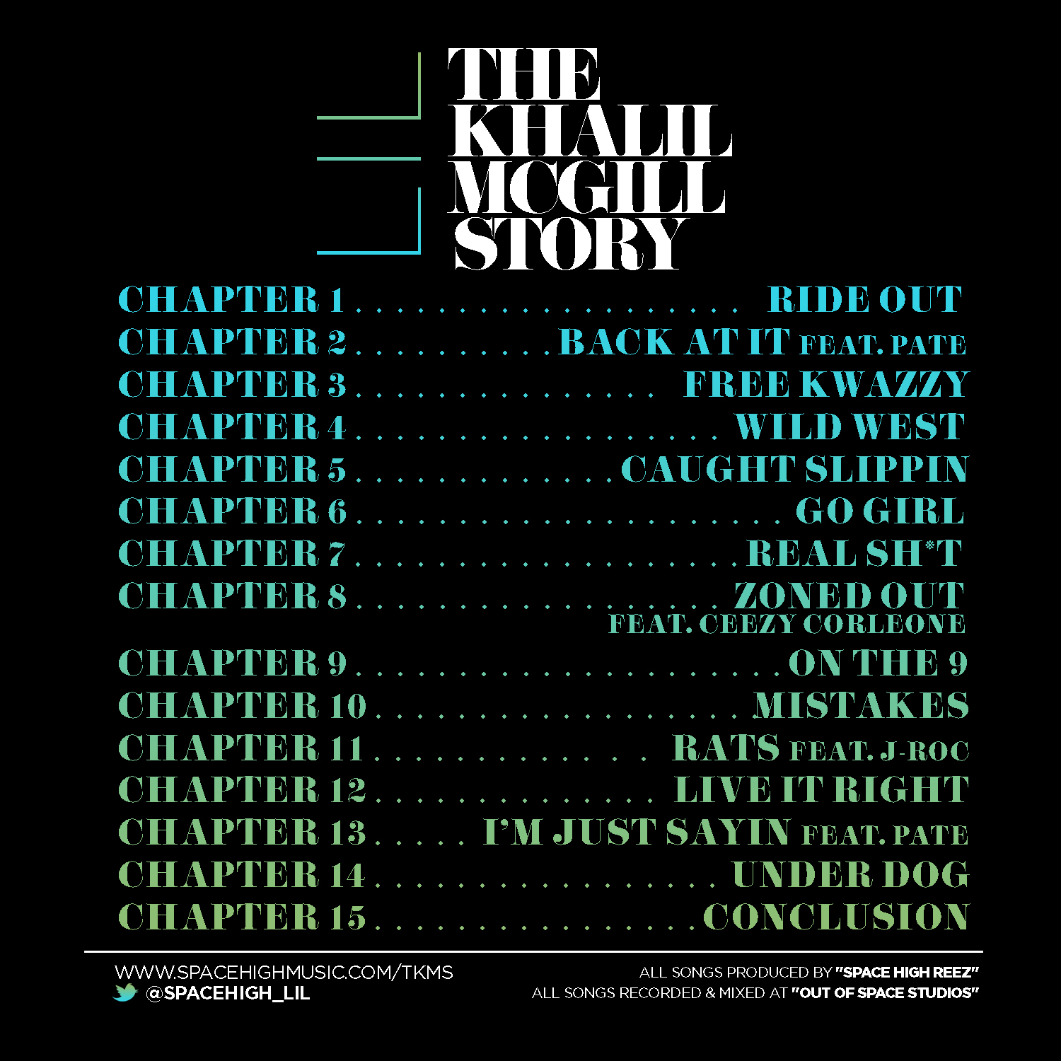 back Lil (@Spacehigh_lil) - The Khalil McGill Story #TKMS (ALBUM)  