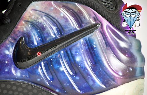 nike-foam-galaxy-pro-custom Nike Air Foamposite Pro “Galaxy” Custom 