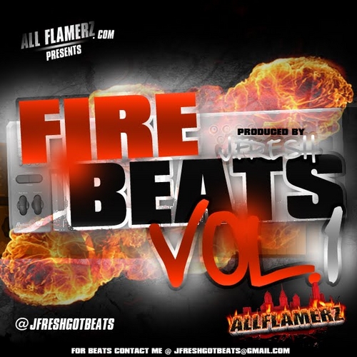 j-fresh-fire-beats-vol-1-instrumental-mixtape-cover J.Fresh (@JfreshGotBeats) - Fire Beats Vol.1 (Instrumental Mixtape)  