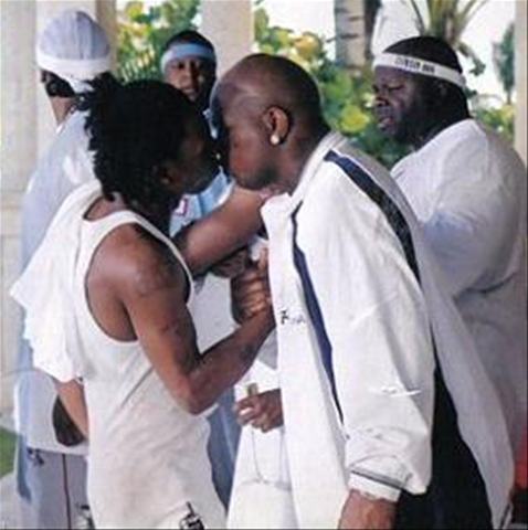 Lil-wayne-birdman-kissing-HHS1987-Pusha-t-malice-drake-beef1 Malice (Pusha T's Older Brother) Responds To Lil Wayne Tweet  