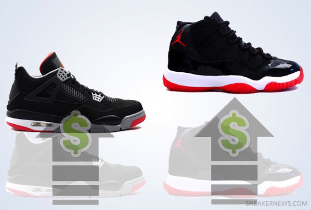 ar-jordan-xi-iv-bred-priceincreased-prices-for-holiday-2012-HHS1987 Air Jordan XI + IV "Bred" Price Increase For The 2012 Holiday Season  
