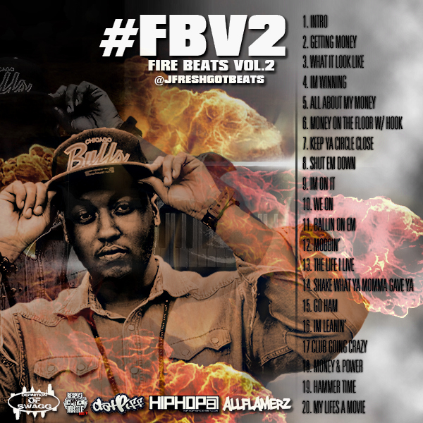 j-fresh-jfreshgotbeats-fire-beats-vol-2-instrumentals-HHS1987-2012-Back J. Fresh (@JfreshGotBeats) - Fire Beats Vol.2 (Instrumentals)  