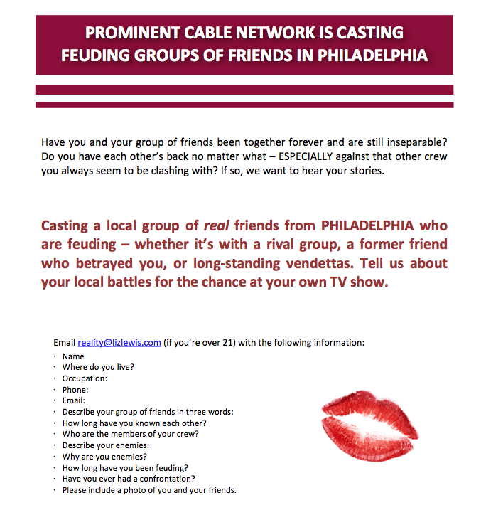 liz-lew-casting-partners-are-recruiting-for-someone-from-philly-to-give-them-their-own-reality-tv-show-HHS1987-2012 @LizLewisCasting Is Recruiting For Someone From Philly, For Their Own Reality TV Show  