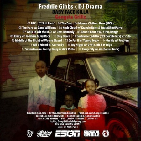 freddie-gibbs-baby-face-killa-tracklist-mixtape-HHS1987-2012 Freddie Gibbs (@FreddieGibbs) – Baby Face Killa (Mixtape)  