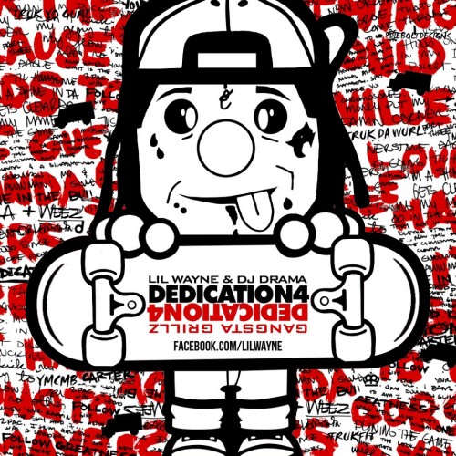 lil-wayne-dedication-4-mixtape-hosted-by-dj-drama-HHS1987-2012 Lil Wayne - Dedication 4 (Mixtape) (Hosted by DJ Drama)  