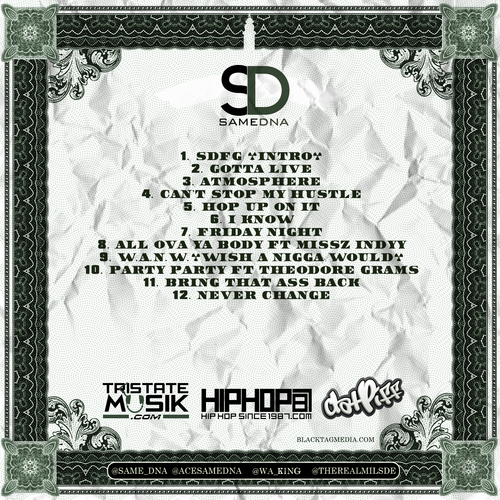 same-dna-certified-mixtape-tracklist-HHS1987-2012 Same DNA (@SameDNA @AceSameDna @Wa_King @TheRealMilSDE) - Certified (Mixtape)  