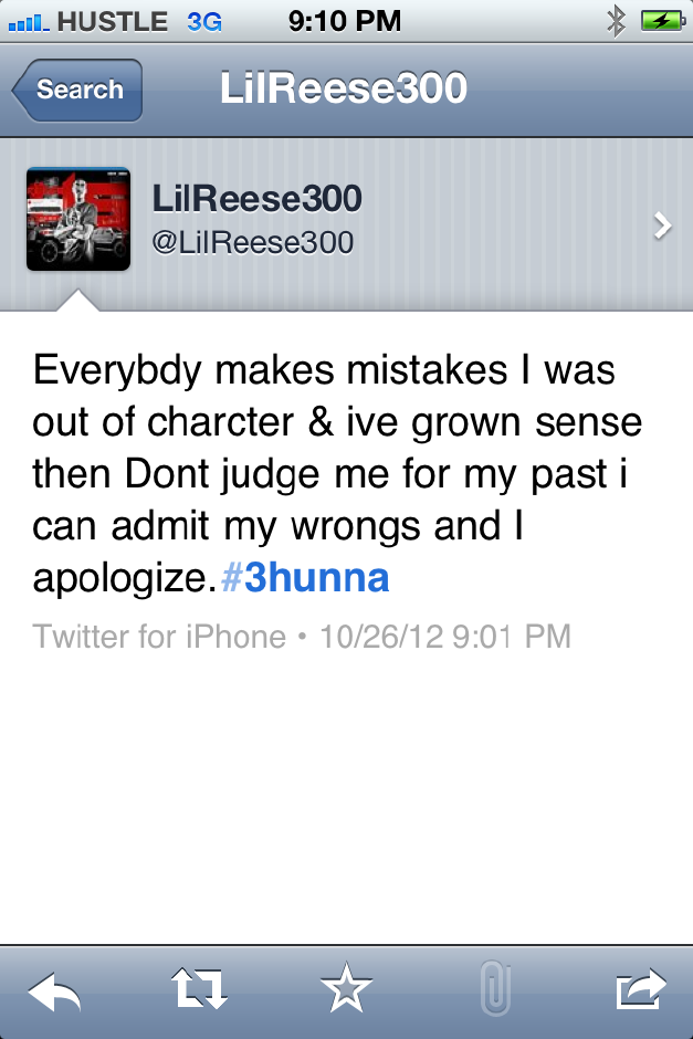 LilReese.jpeg Lil Reese (@LilReese300) Takes To Twitter To Clear To The Air About Recent Drama  