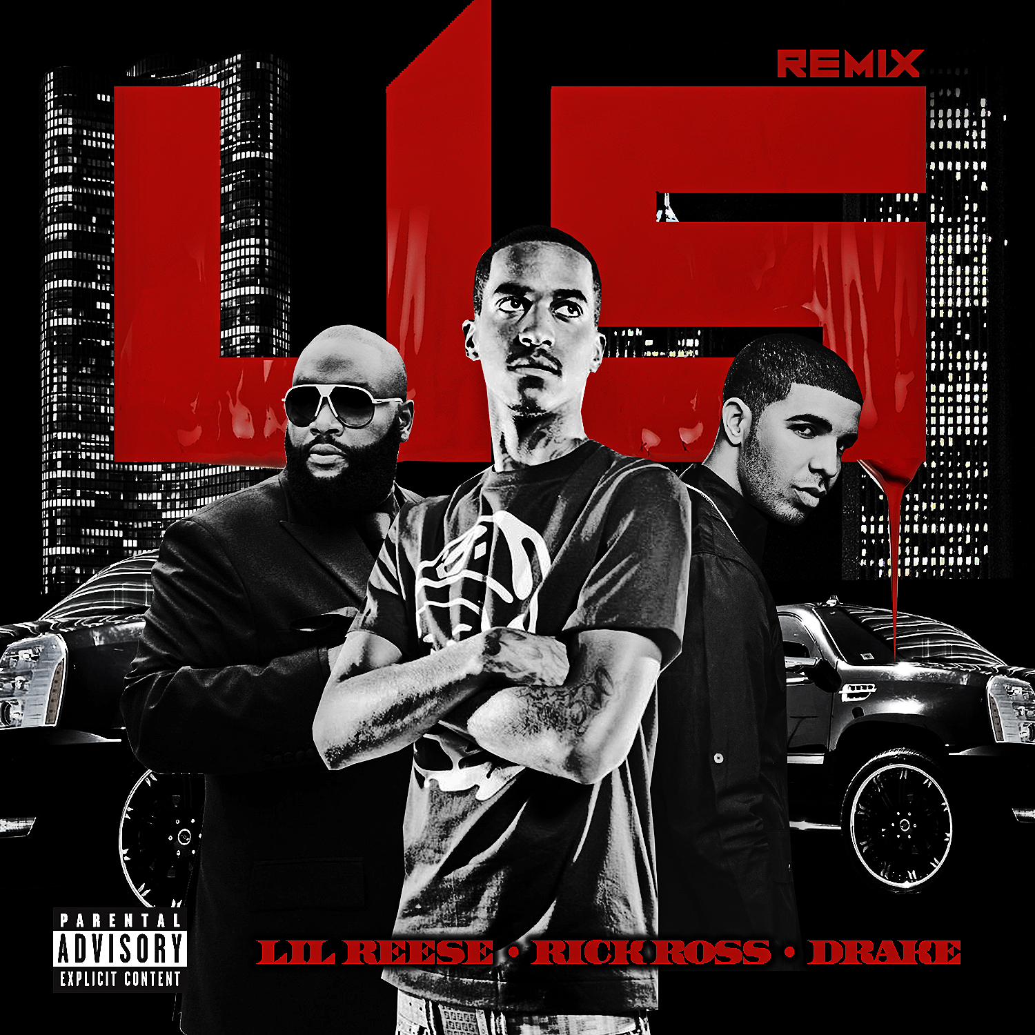USREMIX Lil Reese - Us (Remix) Ft. Rick Ross x Drake  