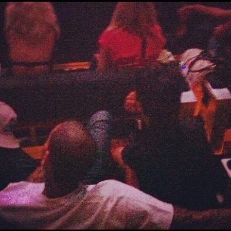 chris-brown-spotted-with-his-arm-around-rihanna-jay-z-barclays-show-HHS1987-2012 Chris Brown Spotted With His Arm Around Rihanna at Jay-Z’s Barclays Show  