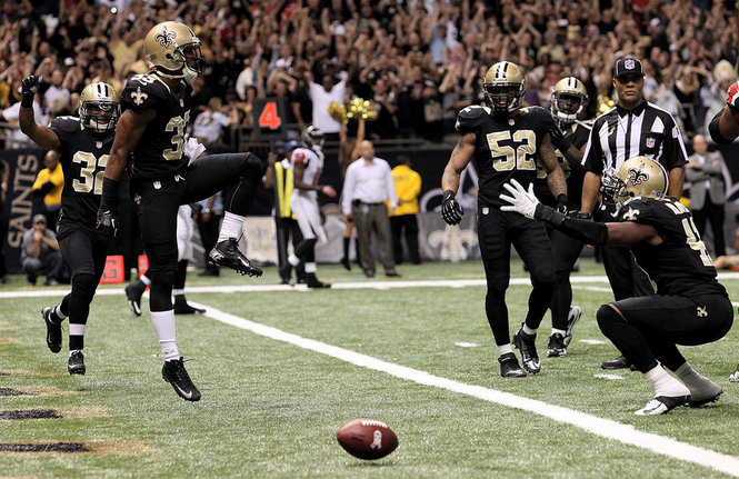 Saints Matt Ryan Has Career Day But Red Zone Stand Edges Saints Over Falcons 