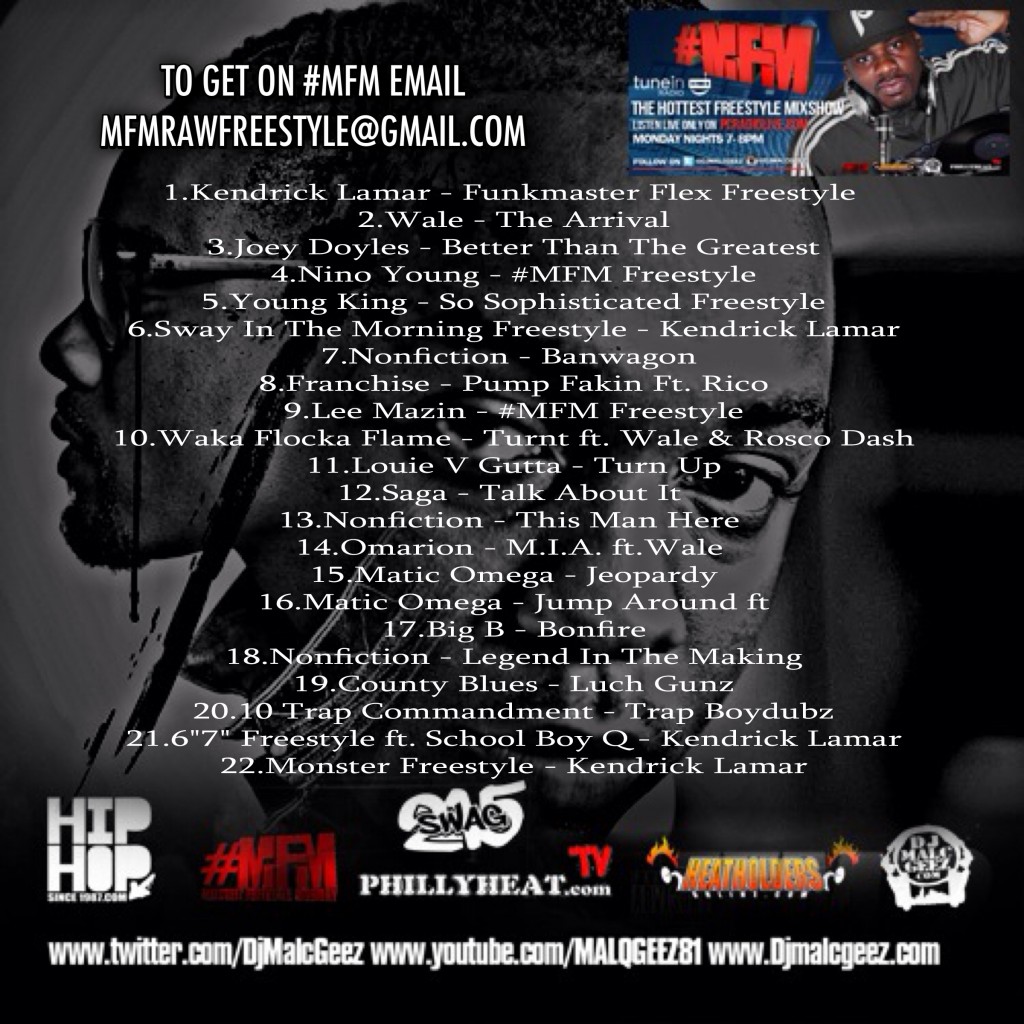 dj-malc-geez-mfm-street-edition-2-mixtape-HHS1987-2012-tracklist-1024x1024 DJ Malc Geez (@DJMalcGeez) - #MFM Street Edition 2 (Mixtape)  