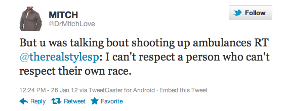 4 So @DrMitchLove & @CSI_GotGame Got Into It With Styles P Today On Twitter  