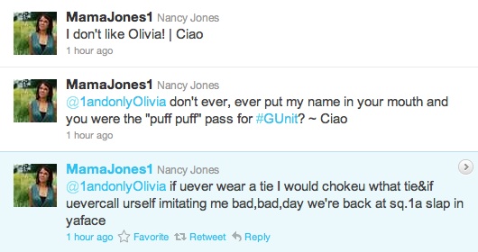 Mama-Jones-tweet-2012-2 Love & Hip Hop's Mama Jones & Olivia Exchange Words On Twitter  