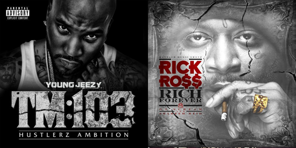 rich103 Which is Better? Young Jeezy’s Thug Motivation 103 or Rick Ross' Rich Forever???  